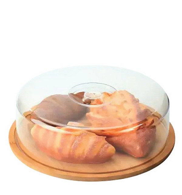 BAMBU - PORTA BOLO Ø28 X 9,5 CM