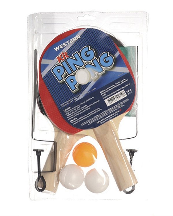 TOY - JOGO PING PONG 8 PECAS