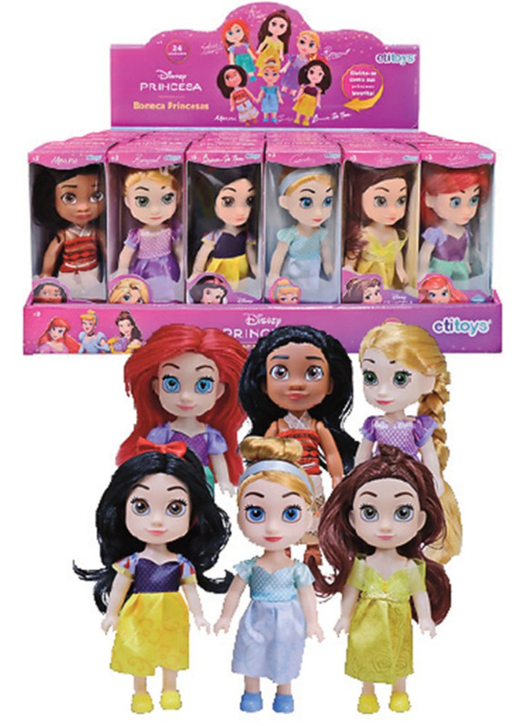 BONECA 15CM PRINCESAS