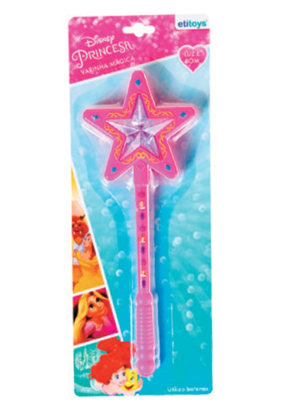 VARINHA MAGICA ESTRELA PRINCESAS