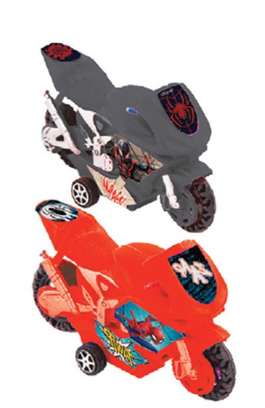 MOTO DE FRICCAO C/ 2 PCS SPIDER