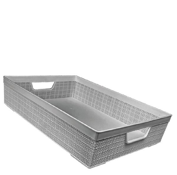 CESTA JUTA 11,5L CINZA