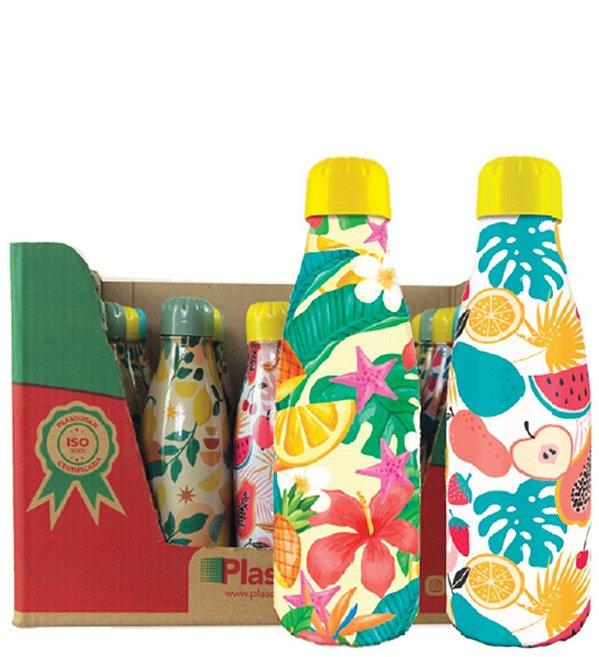 KIT C/ 20 PCS SQUEEZE PET BRASILIDADES 600 ML SORT