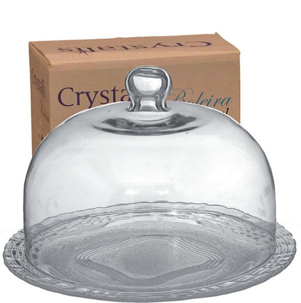 BOLEIRA CRYSTAL Ø28,5 X 16 CM