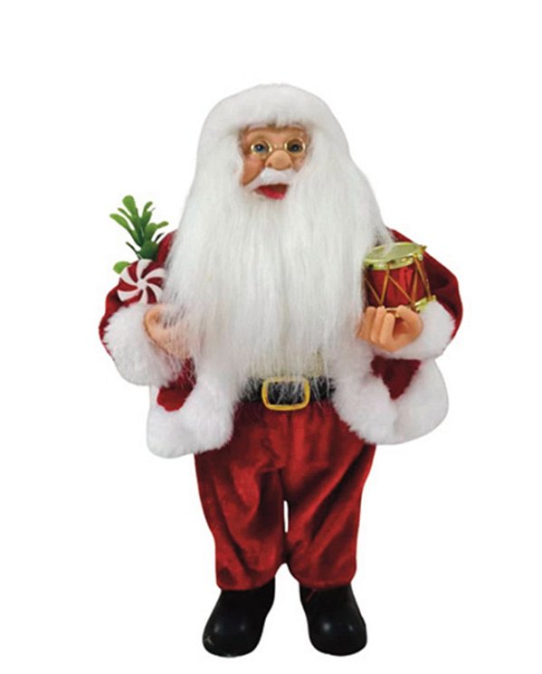 PAPAI NOEL 25CM CANDY VERMELHO
