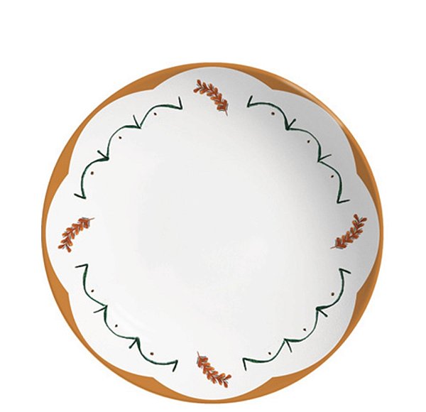 BRACIERA - PRATO FUNDO 25 CM - CAIXA C/ 6 PEÇAS