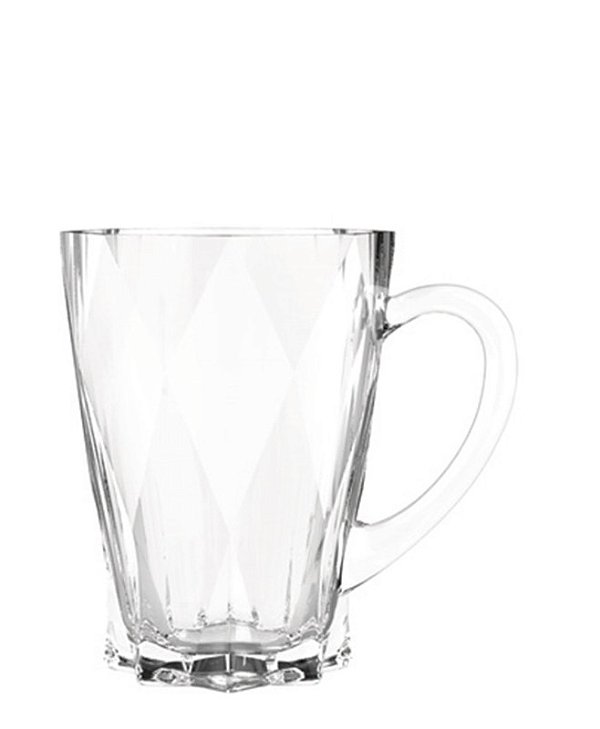 CANECA 200ML DIAMOND - CAIXA C/ 48 PEÇAS
