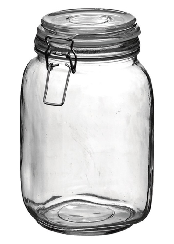 POTE DE VIDRO HERMETICO 1.50L