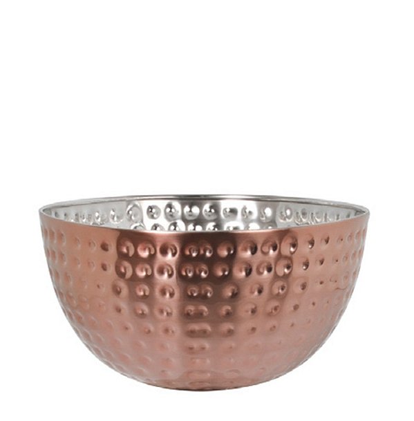 ROSE GOLD - SALADEIRA MARTELADA Ø15CM 840ML