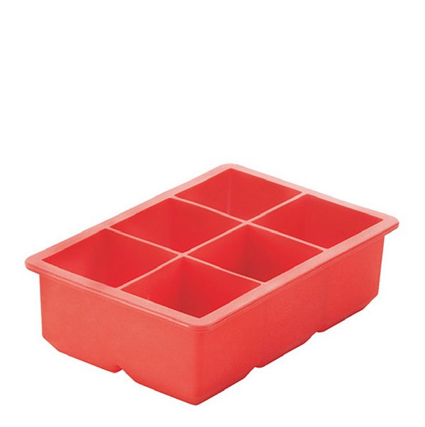 SILICONE - FORMA DE GELO QUAD GDE 11,3 X 16,2 X 4,8 CM 6 CAV