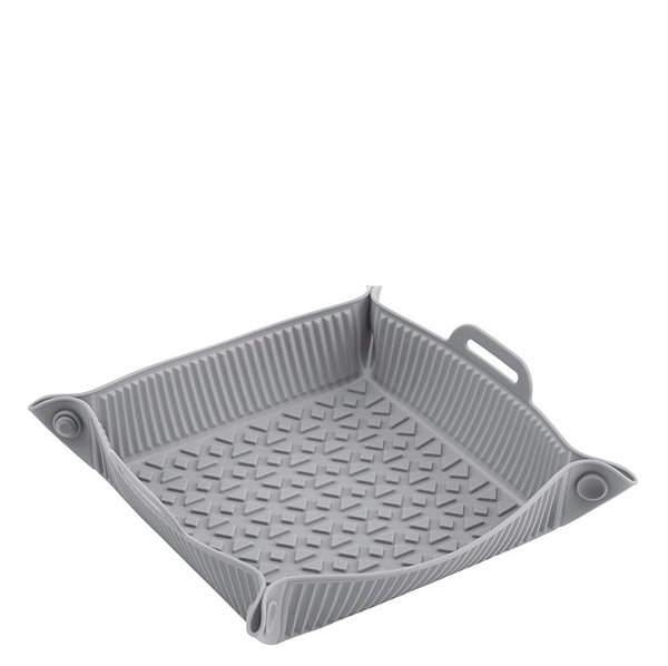 SILICONE - FORMA RETRATIL P/ AIR FRYER 28 X 25 CM