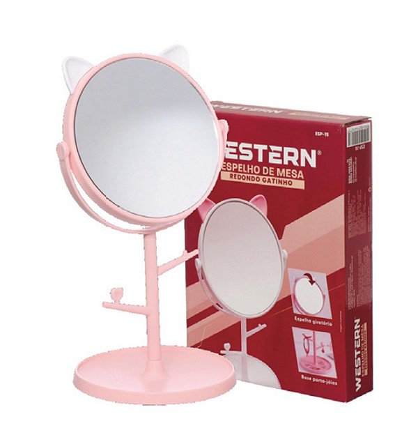 ESPELHO DE MESA RED GATINHO 15CM