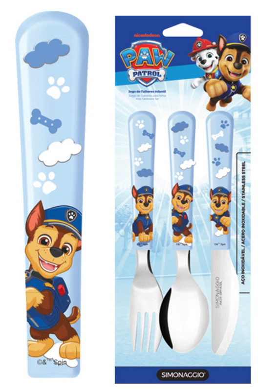 DISNEY CARTELA - CJ TALHER 3 PCS PATRULHA CANINA CHASE