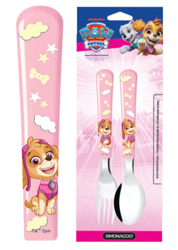 DISNEY CARTELA - CJ TALHER 2 PCS PATRULHA CANINA SKYE