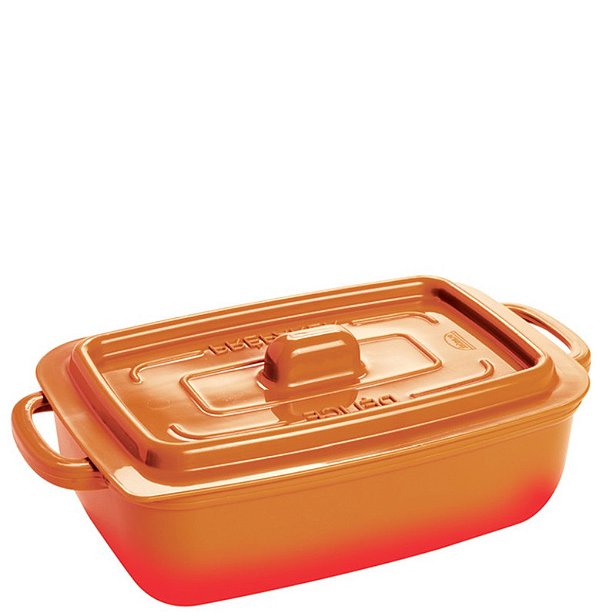 SUPREME - POTE RET 1,12L LARANJA