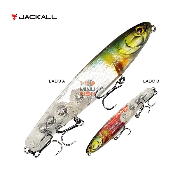 Isca Artificial Jackall Bonnie 128mm c/ Rattlin 25gr