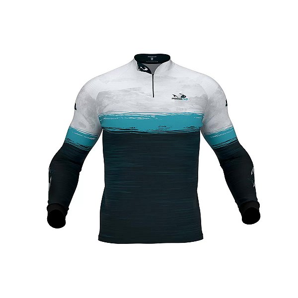 Camisa Pesca Presa Viva Dry Favo Poliéster Uv30+ Pv 06