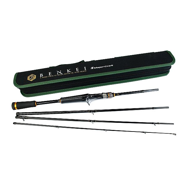 Vara Major Craft Benkei 6'0" 1,83m Carretilha 4 Partes - Escolha Libragem