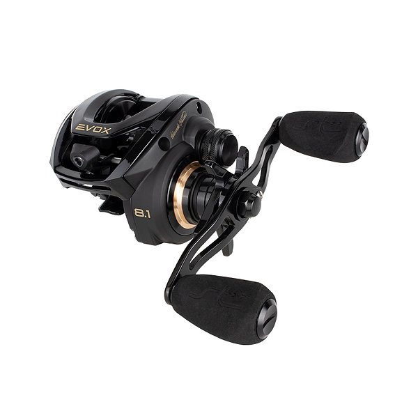 Carretilha Saint Evox Black Edition 8.1:1 Drag 8kg 8+1 Rol. Inox - Escolha Lado