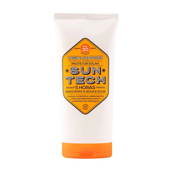 Protetor Solar Natural Suntech 30fps Uva Uvb Grip 5hr 180gr