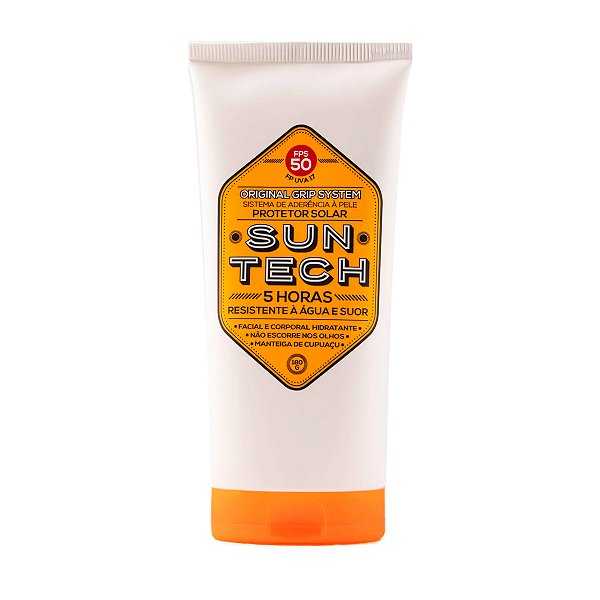Protetor Solar Natural Suntech 50fps Uva Uvb Grip 5hr 180gr