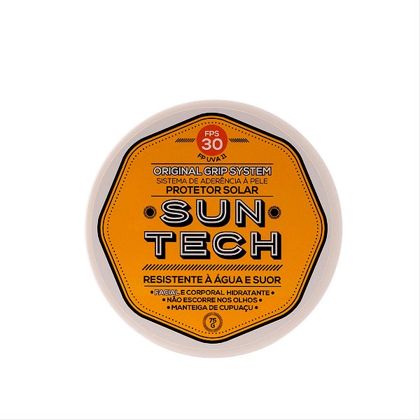 Protetor Solar Natural Suntech 30fps Uva Uvb Grip 5hr 75gr