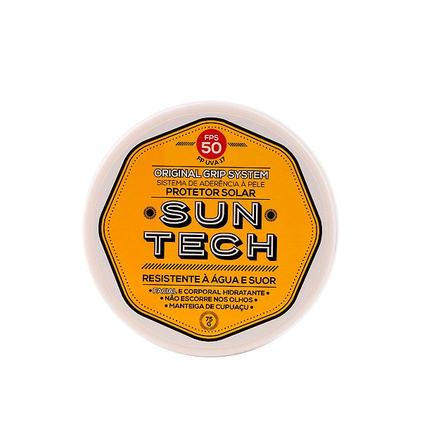 Protetor Solar Natural Suntech 50fps Uva Uvb Grip 5hr 75gr