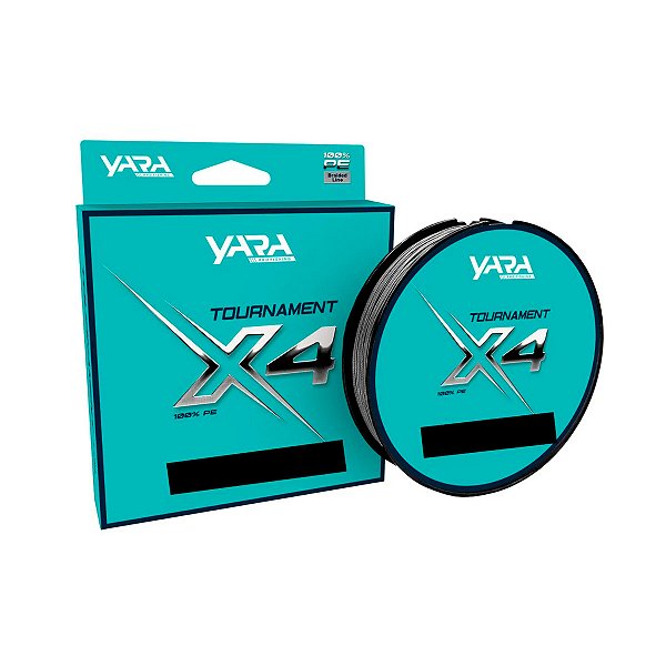 Linha Multifilamento 150m Yara Tournament x4 100% PE - Escolha Diâmetro