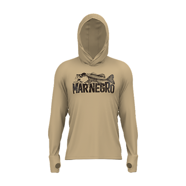 Camisa Pesca Mar Negro X-Protection Poliamida Uv50 Tucuna Bone