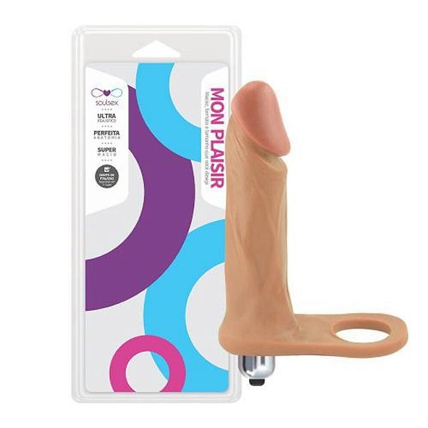 Anel Com Companheiro 16 x 3 cm com Vibro - Soulsex