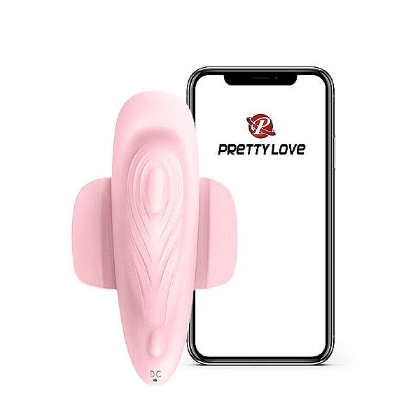 Calcinha Vibratória com Controle Wireless e por  Aplicativo para Smartphone - Love Boat - Pretty Love