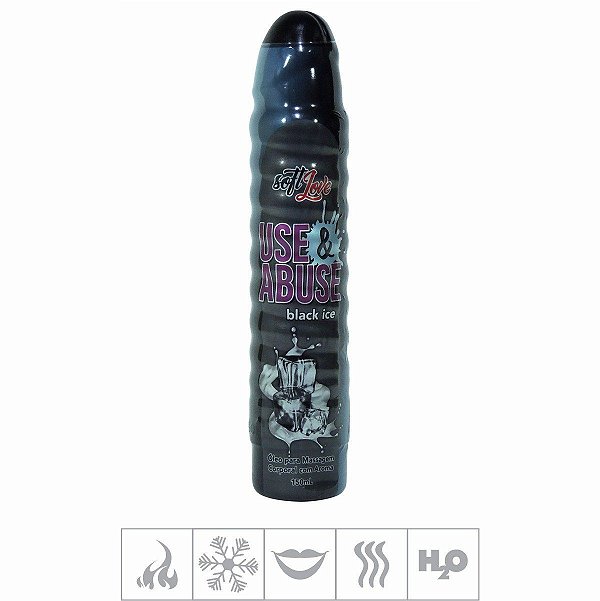 Gel Black Ice Comestível Use e Abuse 150 Ml