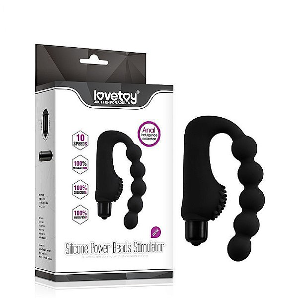 Plug Anal Com 10 Vibrações - Lovetoy