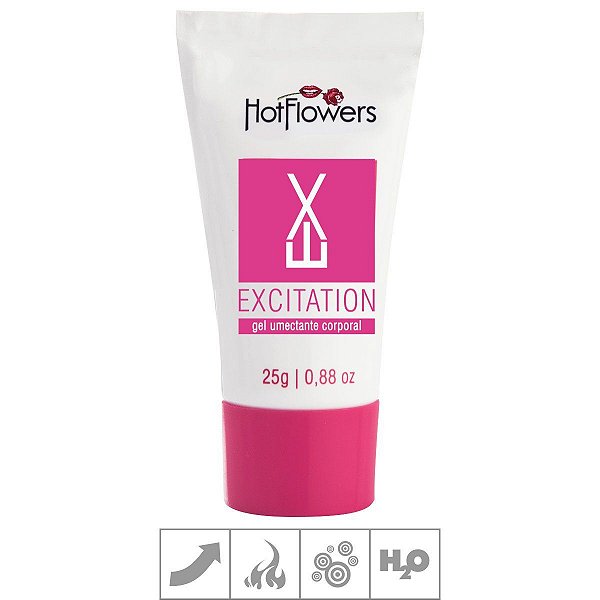 Excitante Feminino Excitation 15g - Hot Flowers