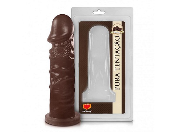 Prótese Aromática 15,3 x 4 cm Chocolate - Sexy Fantasy
