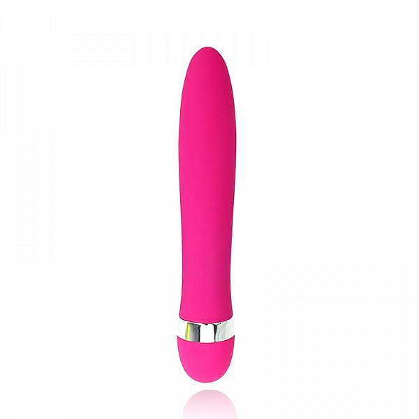 Vibrador Pink Personal 18,3cm Liso Com 10 Modos de Vibrações
