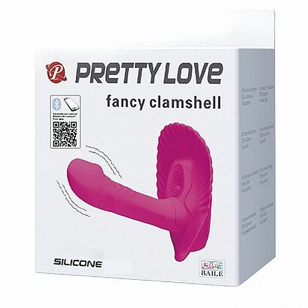 Vibrador Fancy Clamshell Por App - Pretty Love
