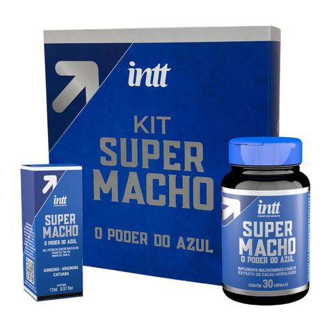 Box Super Macho O Poder do Azul - Intt