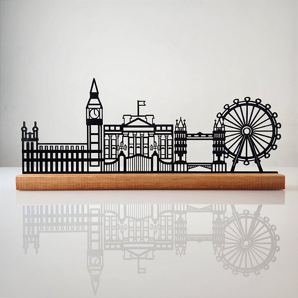 Londres Escultura Estátua Decoração Casa