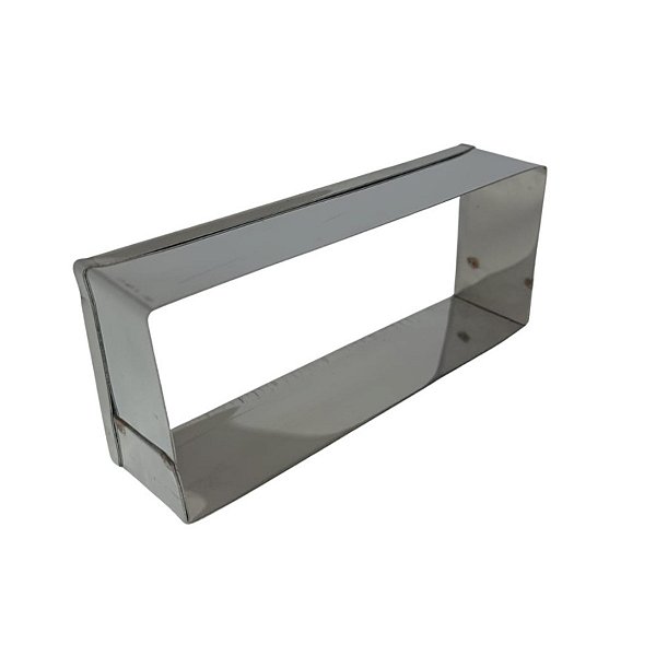 200 AROS PARA PÃO DE HOT DOG RETANGULAR INOX 22X9X3CM