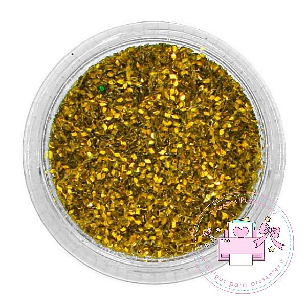 Glitter PVC Dourado 3G City