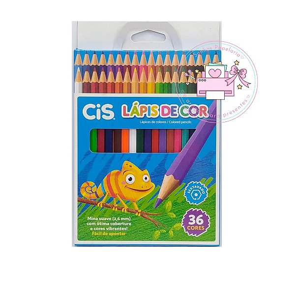 Lápis de Cor Cis 36 Cores