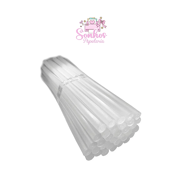 Bastão Fino de Cola Quente - 7mm ( Unid. )