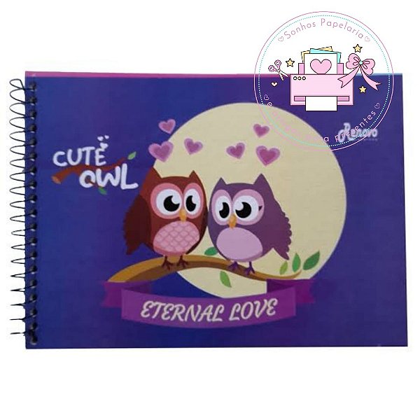 Caderno Cartografia Feminino 48 Folhas