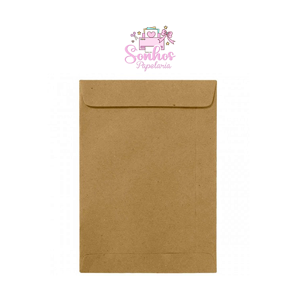 Envelope Kraft  - Ofício 22x32cm