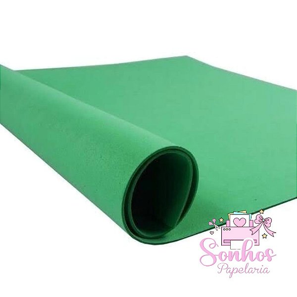 Folha de E.V.A 40x47cm Verde Escura