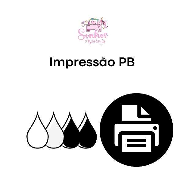 Serviço de Impressão Preto E Branco ( Folha )