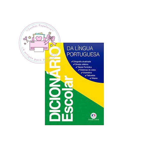 Dicionario Escolar Portugues Ciranda Cultural