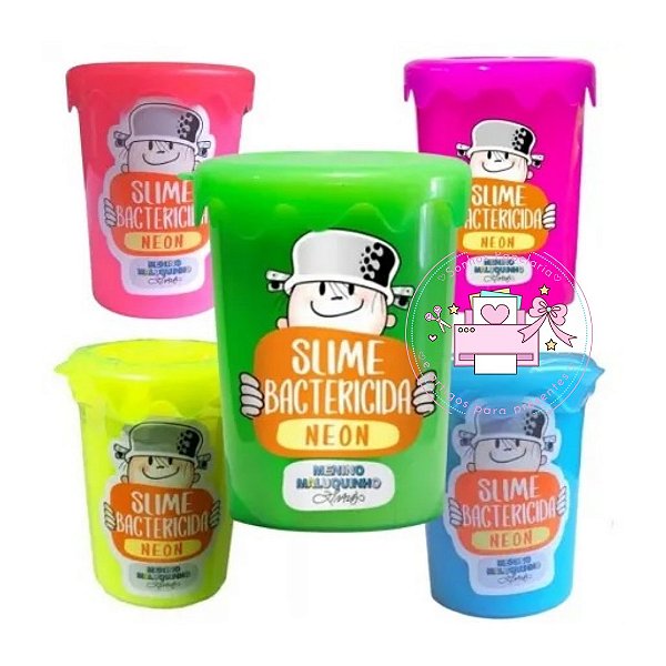 Slime Bactericida Neon  - Menino Maluquinho / 180g