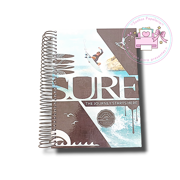 Caderno 15 Matérias - Máxima Surf 300F